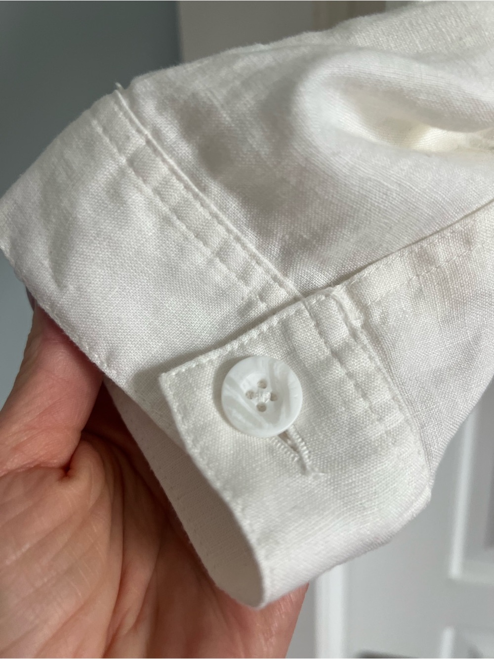 Tommy Bahama White Drawstring Hem Button-Up Jacket - Picture 6 of 8